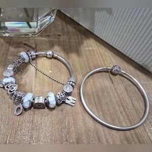 Pandora With Charms Bracelet